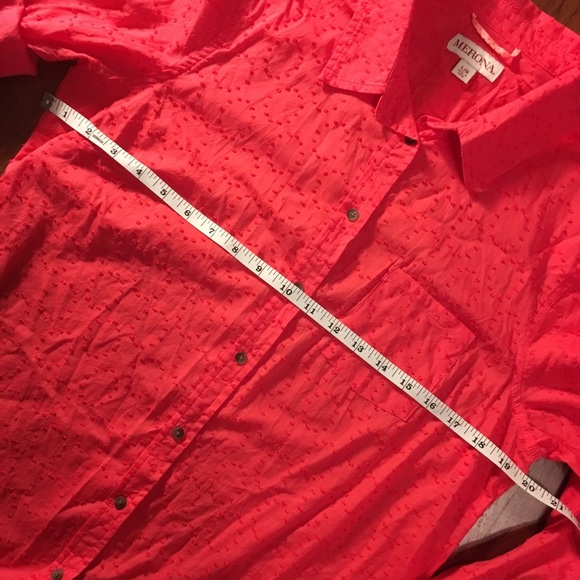 🐞 Lightweight Cotton Button Down Shirt by Merona - Picture 2 of 5